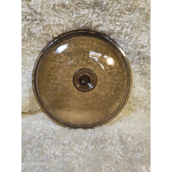 Round Smoke-Tinted Replacement Plastic Lid 10" Diameter For Cookware Or Small Ap - Picture 1 of 2